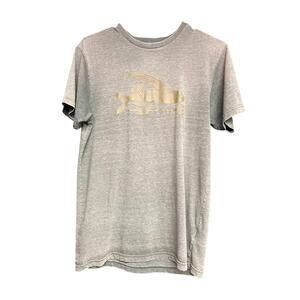 Patagonia Flying Fish Logo T-Shirt | Men’s Medium | Heather Gray